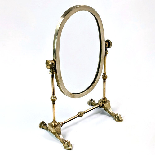 Vtg brass vanity - vtg,